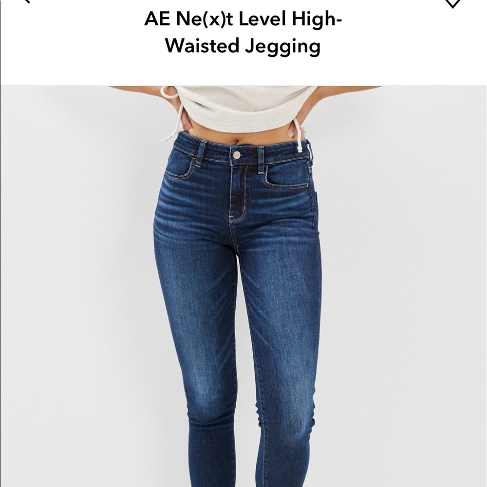 American Eagle Outfitters Next Level Stretch High Rise Jegging (Petite/Short 2)